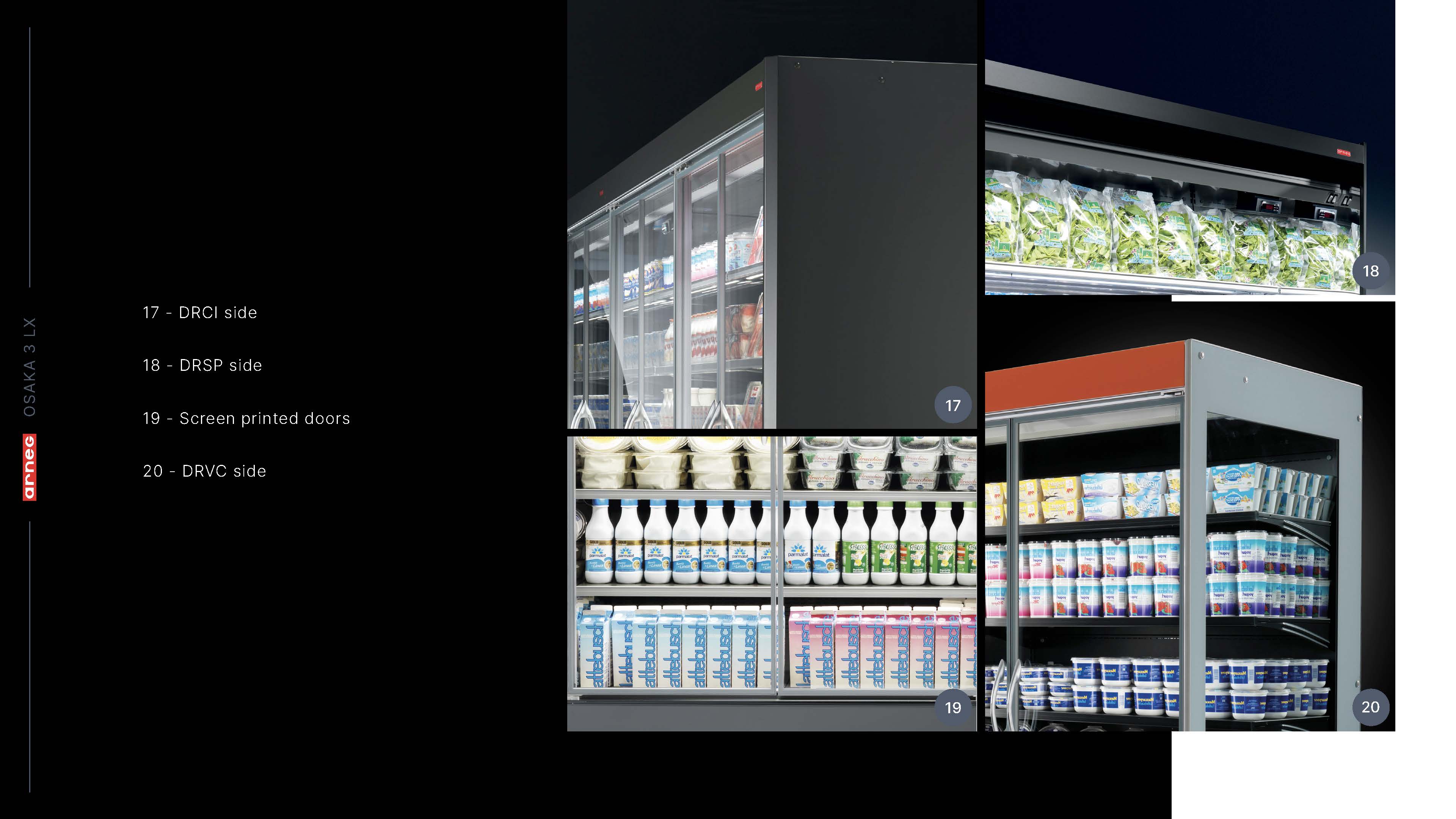 Arneg Osaka 3 LX - Remote Mutlideck Fridge – Glass Door