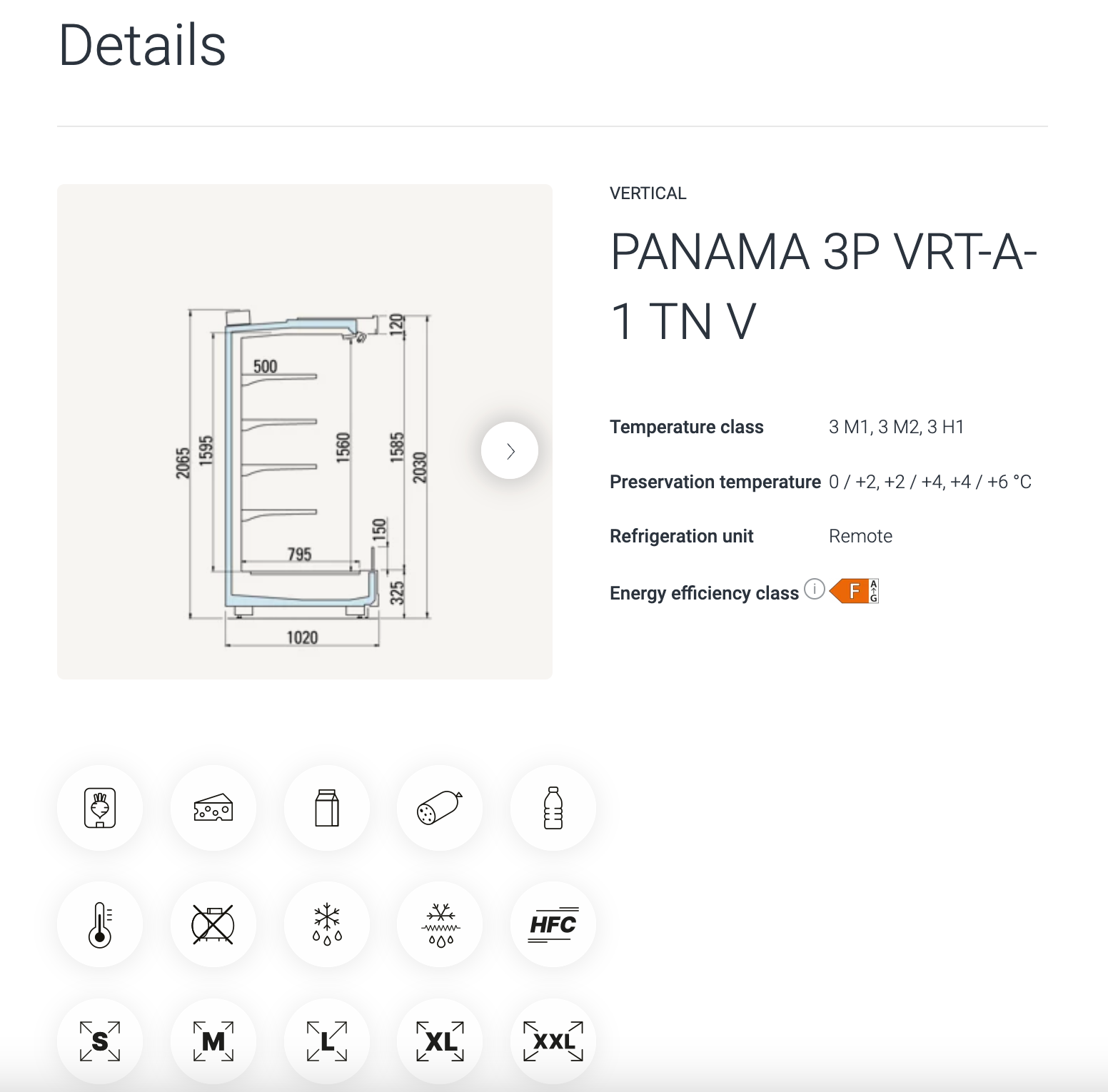 Open-front multideck display fridge by Arneg – ideal for chilled drinks and dairy in supermarkets