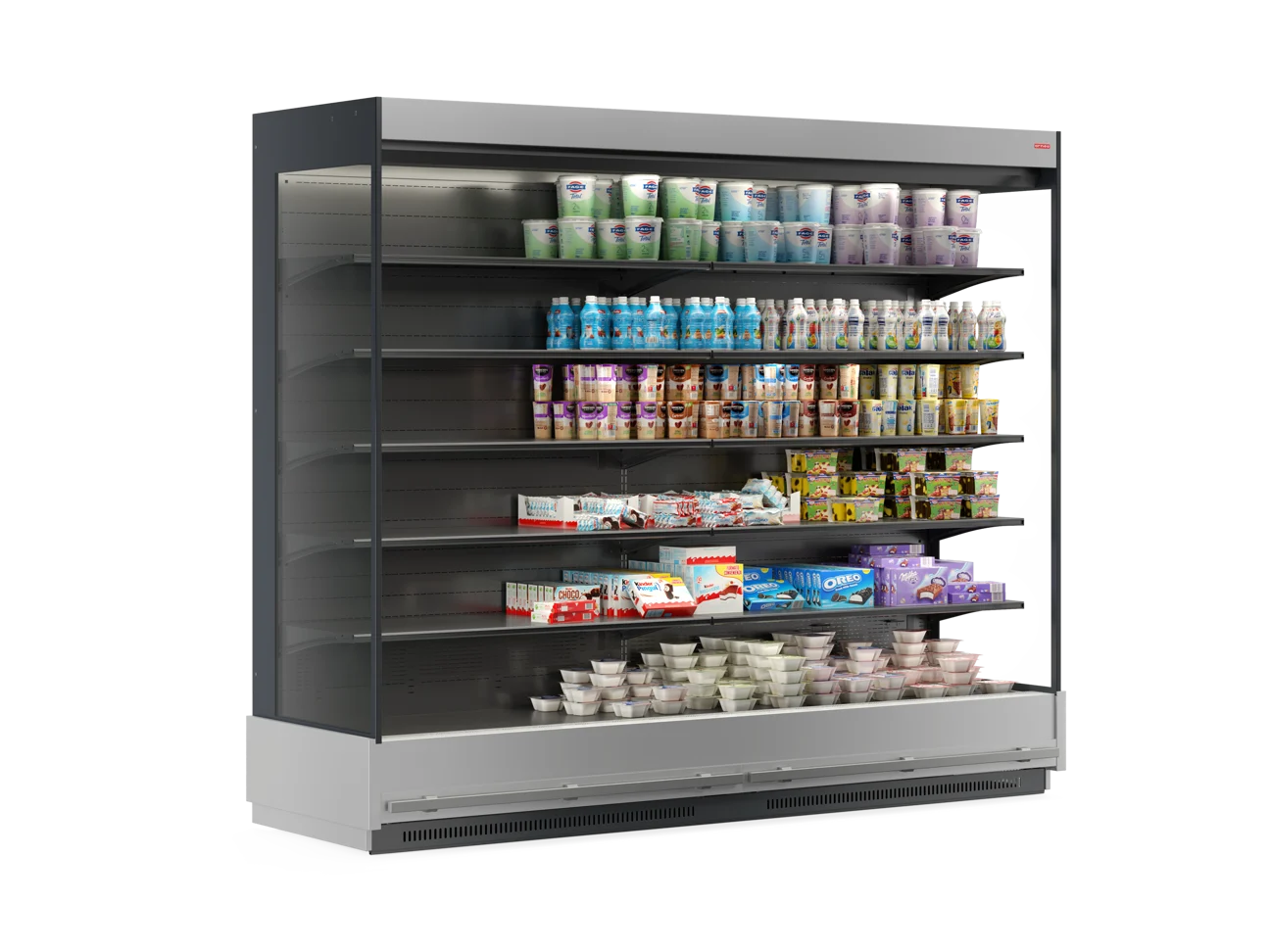 Fridges World | Arneg Panama 3P Open Fronted Chilled Multideck | Multideck Cabinets