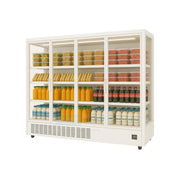 Fridges World | Plug in Multideck Fridge – 4 Doors | Multideck Fridge