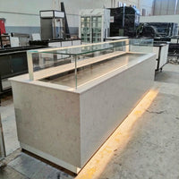 Marble 2.8m Bespoke Display Fridge With Cold Storage