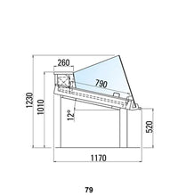 Remote Arneg Halifax Serve-Over Fish Display Fridge | Arneg