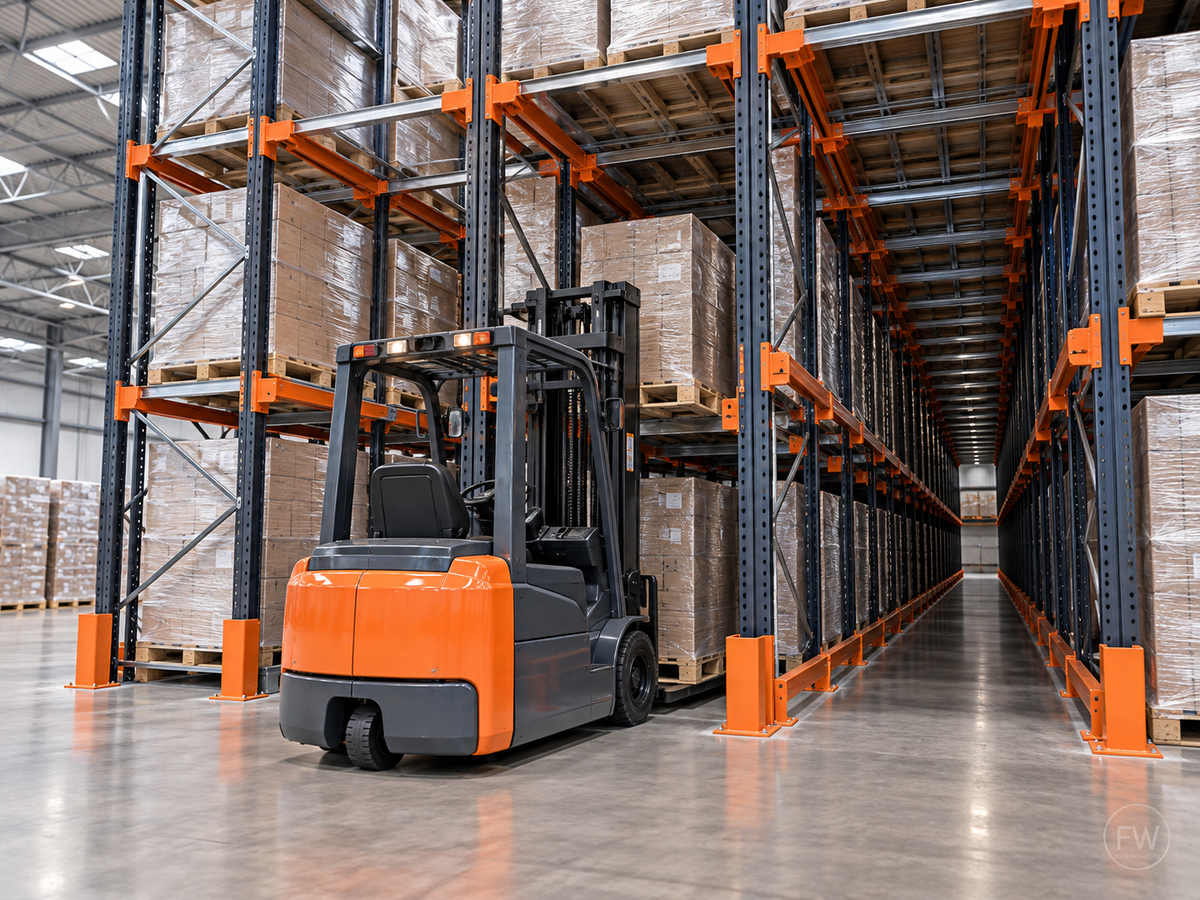 DRIVE-IN PALLET RACKING