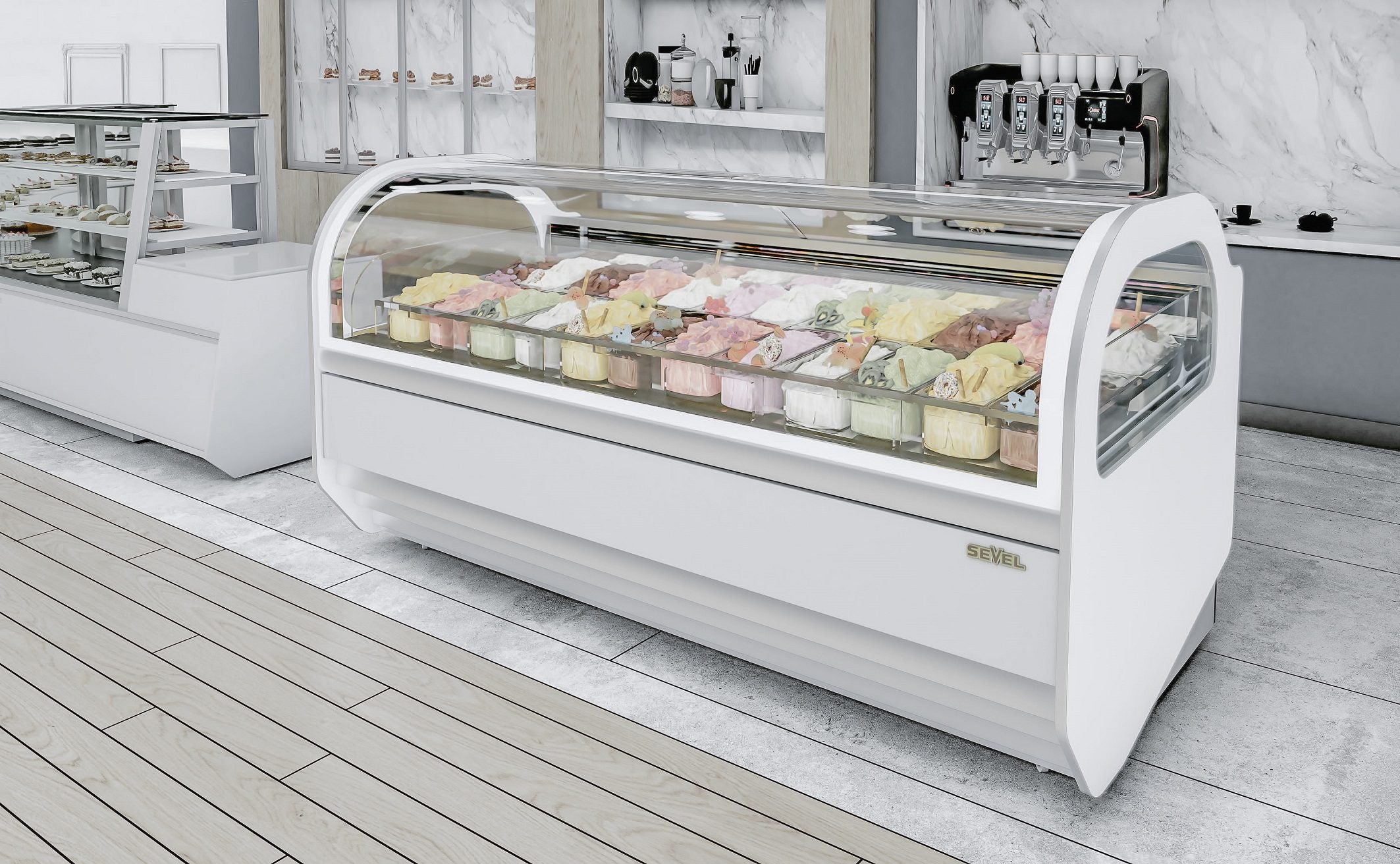 Fridges World | Karya Premium Gelato & Ice Cream Showcase | Gelato & Ice Cream Showcases