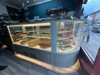 Curved Glass Custom Display Fridge | Bespoke Design