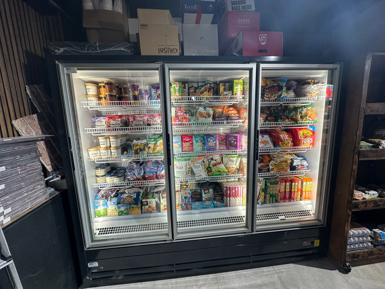 Plug-In Multideck Freezer  – Glass 3 Door