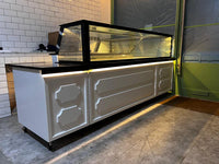 Fridges World | Custom L Shape Refrigerated Display Counter for Cafés & Bakeries | Display Fridge