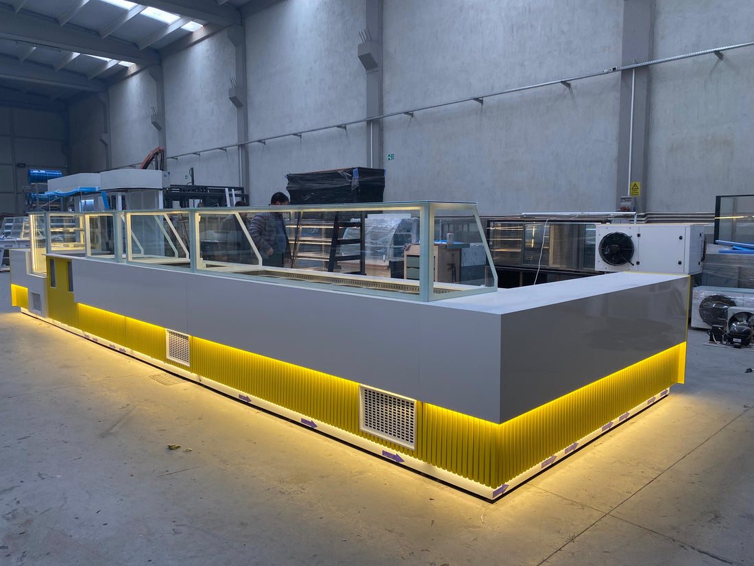 Custom-Made Sandwich &amp; Salad Bar Fridge