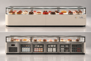 Fridges World | Leila L Shape Refrigerated Display Counter | Display Fridge