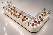 Fridges World | Leila L Shape Refrigerated Display Counter | Display Fridge