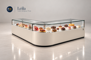 Fridges World | Leila L Shape Refrigerated Display Counter | Display Fridge