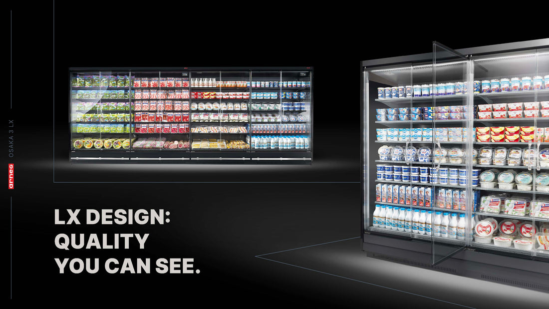 Arneg Osaka 3 LX - Remote Mutlideck Fridge  – Glass Door