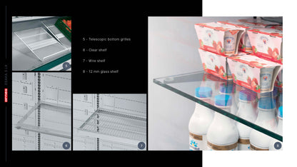 Arneg Osaka 3 LX - Remote Mutlideck Fridge  – Glass Door