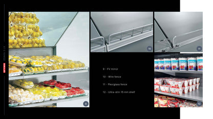 Arneg Osaka 3 LX - Remote Mutlideck Fridge  – Glass Door