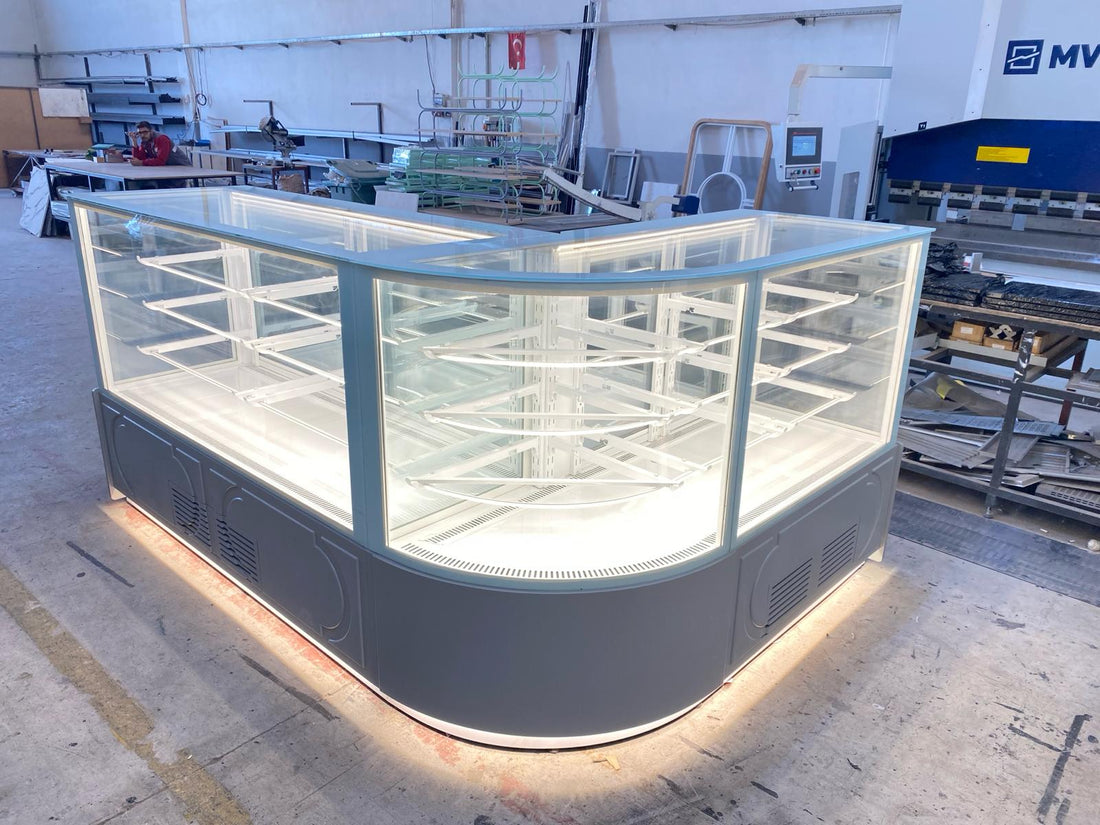 Custom Display Fridge | L Shape