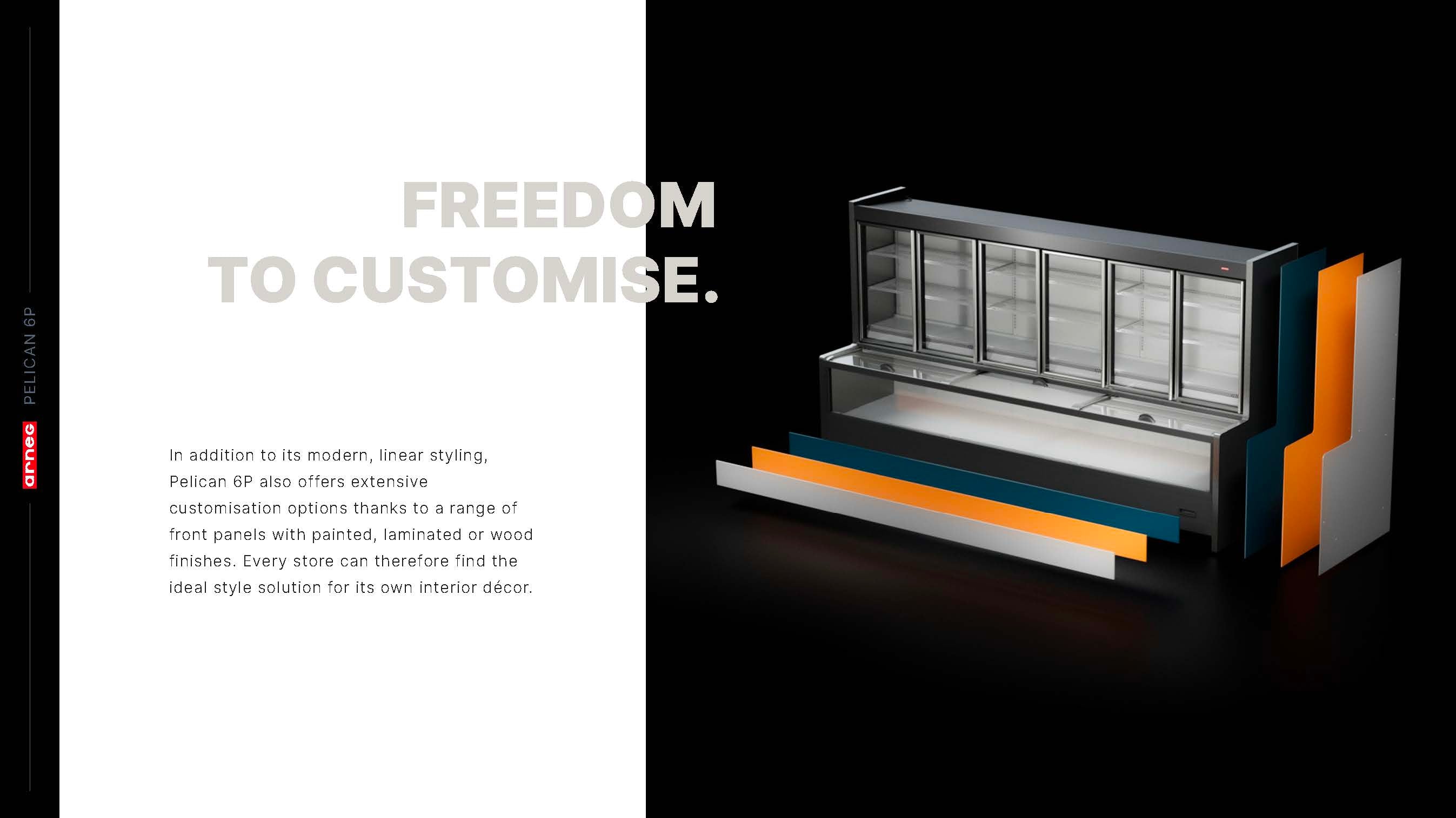 Combined Freezer Arneg - Pelican 6 P