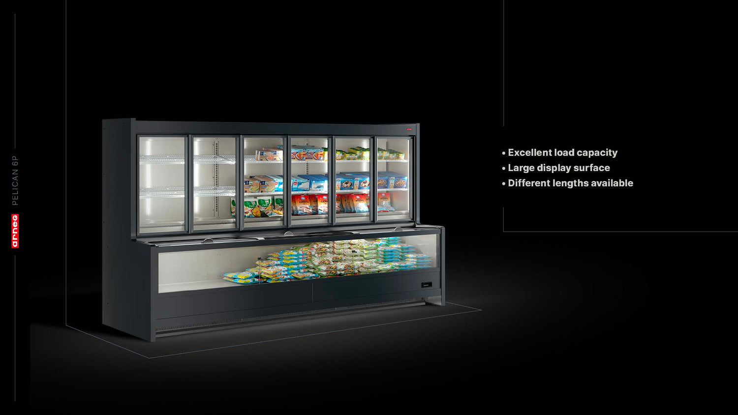 Combined Freezer Arneg - Pelican 6 P