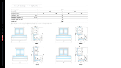 Combined Freezer Arneg - Pelican 6 P
