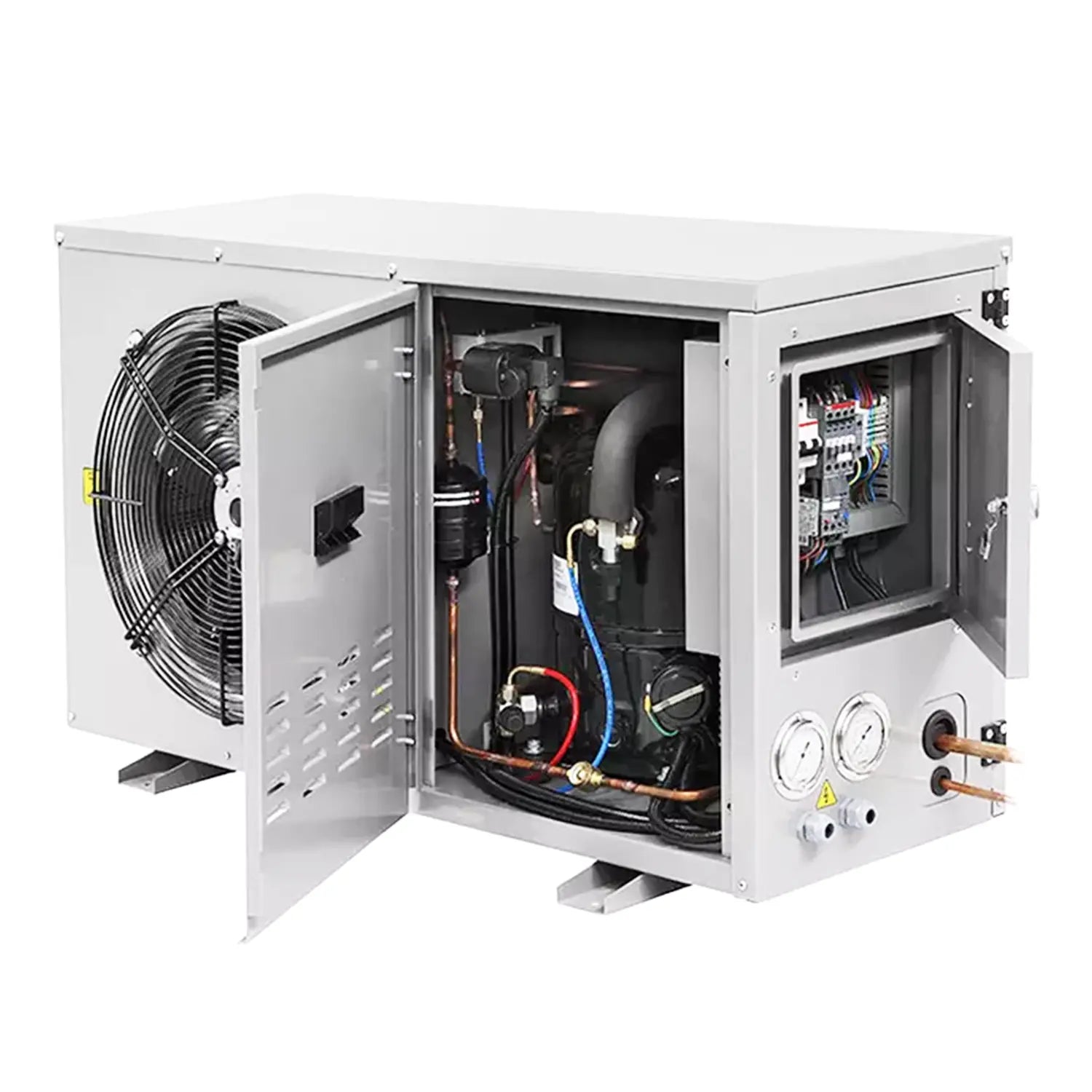 Fridges World | Tecumseh Single Fan Condensing Units for Chiller | 1.5Hp - 4.00Kw | | Condensing Units