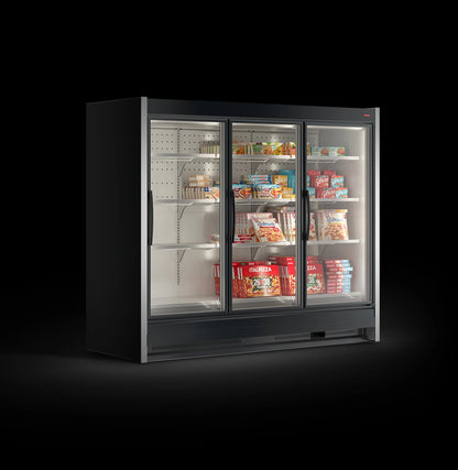 Arneg Astana P multideck freezer for frozen food – commercial chilled display for supermarkets