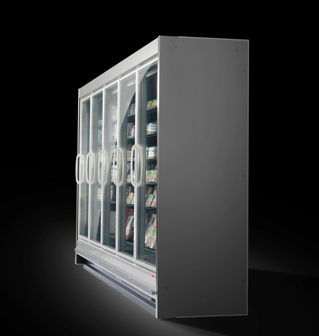 Arneg Integral Mini Astana P slim plug-in multideck freezer – eco-friendly R290 unit for frozen food