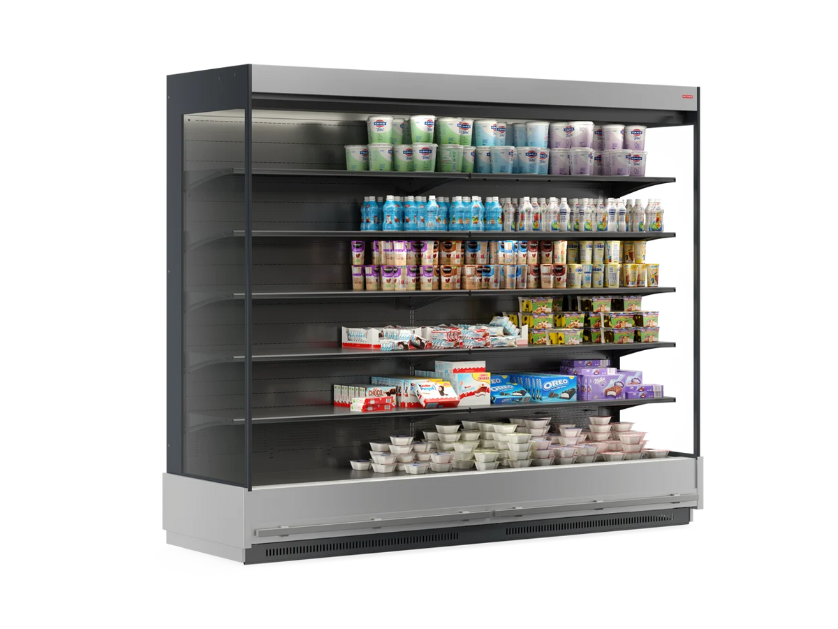 Fridges World | 200CM Arneg Panama 3P Remote Multideck Fridge – Open Display | Multideck Fridge