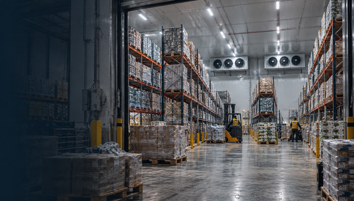 Industrial cold room by Fridges World