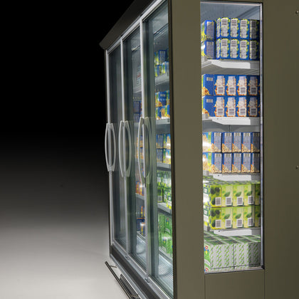 Fridges World | Slim Plug-in Multideck Freezer – Arneg Mini Astana P | Multideck Freezer